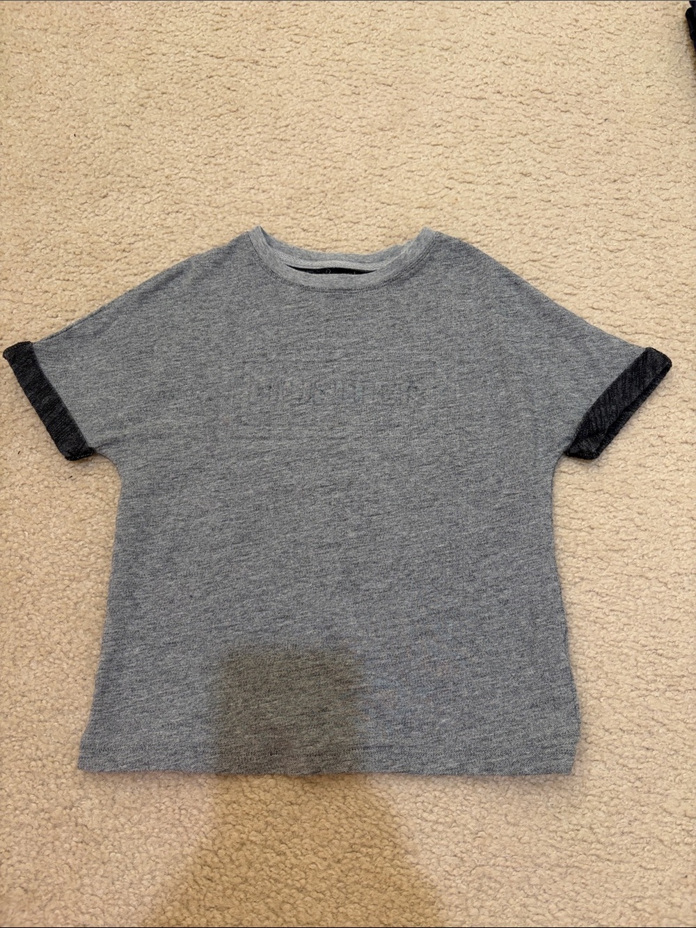 Hunter Target Collab Kids Heather Gray Short Sleeve Tee S